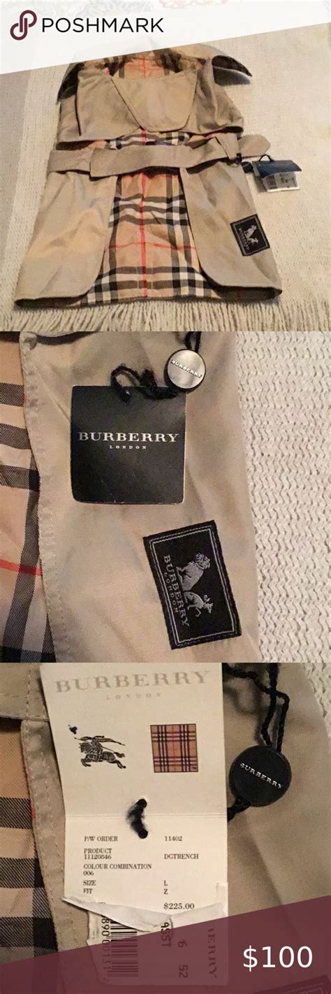 dog trench coat burberry|burberry trench coat original.